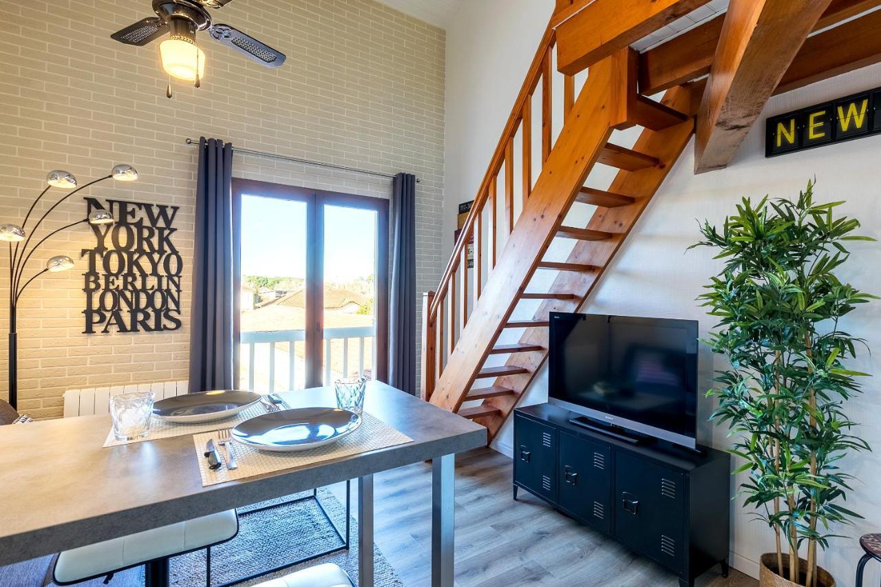 Duplex Design Moderne Appartamento Mont-de-Marsan Esterno foto
